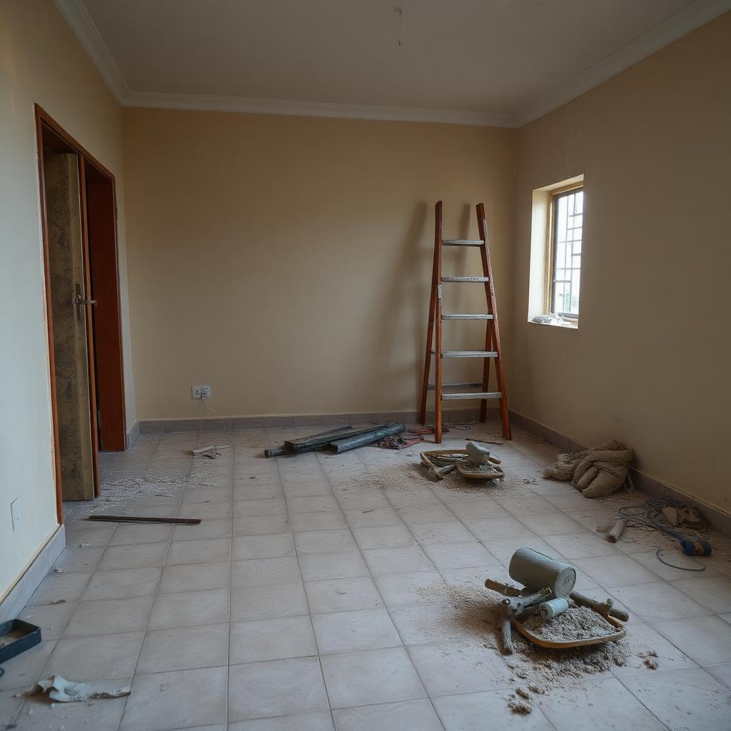 Before — Post‑construction reset